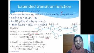 Epsilon-NFA Extended transition Function