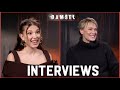DAMSEL Interview! Millie Bobby Brown & Robin Wright. Millie on TWILIGHT, TVD, NORMAL PEOPLE! Netflix