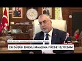 bakan işıkhan açıkladı emekliler zamlı maaşı ne zaman alacak tgrt haber