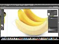 วาดกล้วยด้วย mesh tool adobe illustrator workshop 5 mesh tool banana