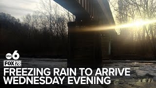 Wednesday Forecast: Cloudy, chilly with freezing rain changing to rain overnight