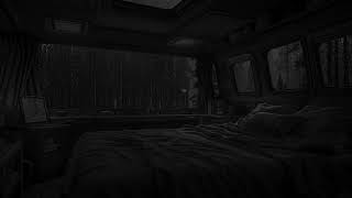 Storm Outside The Window, The Sound Of Rain Helps Me Sleep Well - Solo Camping