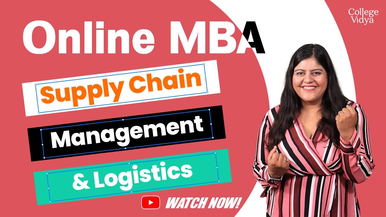 Online MBA Supply Chain Management & Logistics: Online Mode| Complete ...