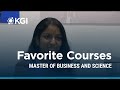 Favorite Courses in KGI's Master of Business and Science Program