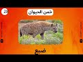 تحدي تخمين 50 حيوانًا مختلفًا هل تستطيع التعرف على جميعها؟ 🦁🐘🐒