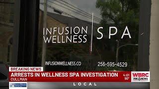 Arrests in Cullman wellness spa investigation, search for 3rd suspect