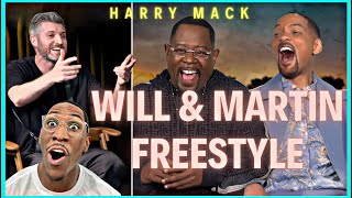 FIRST TIME HEARING Harry Mack SHOCK Will Smith and Martin Lawrence w/ Freestyle | [REACTION]