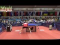 table tennis eyc 2014 alexandre cassin vs filip zeljko junior 1 2 final