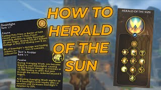 How To HERALD OF THE SUN! | Holy Pally +13 Ara Kara