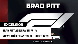 Lanzan nuevo tráiler de la película F1 protagonizada por Brad Pitt