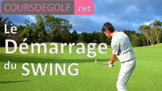 Cours de golf vidéo : Le démarrage du swing par Renaud Poupard