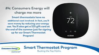 Consumers Energy Smart Thermostat Program: Busting the Top Myths