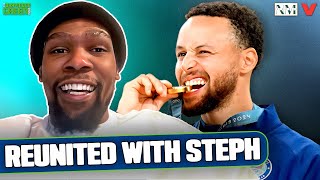 Kevin Durant on Steph Curry Team USA REUNION at 2024 Olympics after Warriors exit | Draymond \u0026 Baron