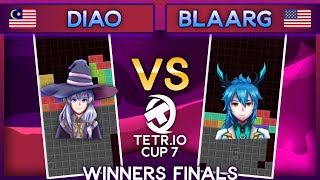 TETR.IO Cup 7 - Diao Vs. Blaarg - Winners Finals