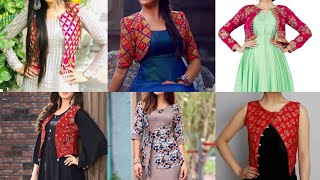 Stylish Short Jacket With Kurti/ Jacket Style Kurti Design