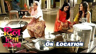 Amrita Aur Ria Ne Ki Biji Ki Help | Dil Diyaan Gallaan On Location