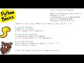 Python coding examples - Variables and Math - Basics of pow, sqrt, and pi