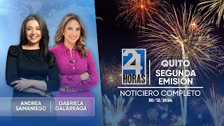 Noticiero de Quito (Segunda Emisión 30/12/24)