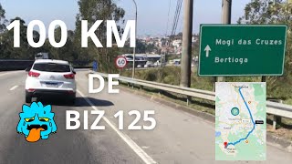 VIAJANDO DE HONDA BIZ 125  + ( HISTORIA DO CANAL )