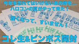 今年の公演中止を忘れたくない思い出があります！「ハロコン2024夏コレ生\u0026ピンポス開封レビュー」