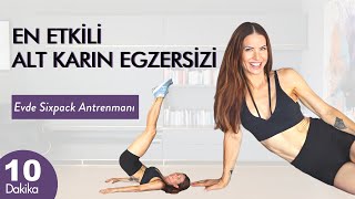 En Etkili Alt Karın Egzersizi: EVDE SIXPACK ANTRENMANI