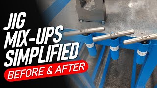 Welding Jig Storage Improvement Reduces Changeover Time