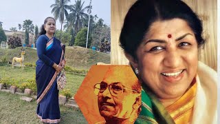 ধরণীর পথে পথে...by Lata Mangeshkar...covered by Soma Roy....Bengali modern songs🔥💯😊#music #song 💯