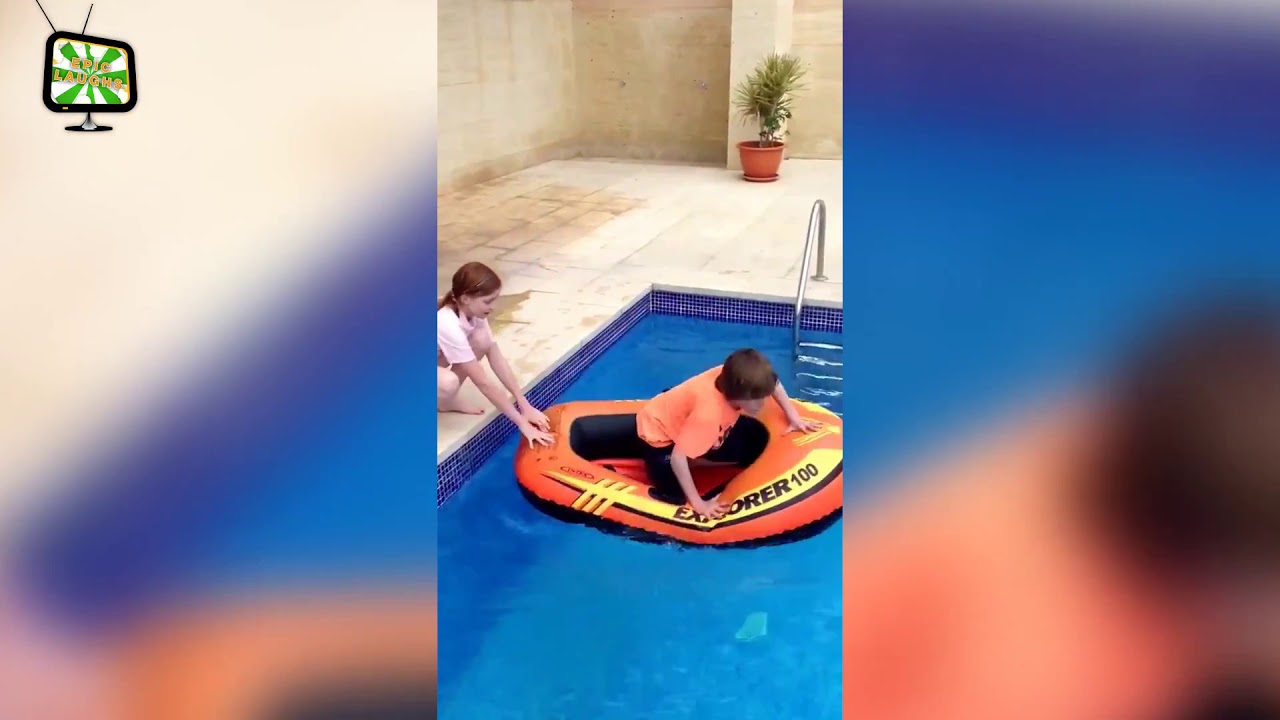 Funny People Pool Fails Youtube