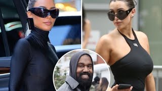 Kanye west And His New Fiancee Bianca Censori/North Loves Her New Mom #viralshorts #viralvideos