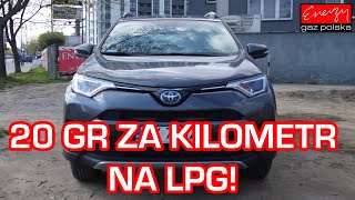 HYBRYDA Toyota Rav4 2.5 197KM 2017r na gaz LPG! Montaż LPG w Energy Gaz Polska Warszawa Ostrobramska