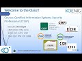 Learn Certified Information Systems Security Professional (CISSP) online | Koenig Solutions