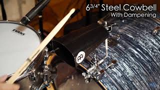 MEINL Percussion Black Steel Session Line Cowbells Morph Demo