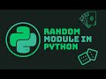 Random in Python, random module | Python