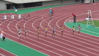 2017年度 兵庫選手権 女子100m A決勝