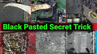 Secret Trick | Removing Black Pasted IC | cpu & emmc @pankajkushwaha