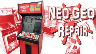 Well, They Burnt Up The Monitor In This Neo Geo Arcade Machine....