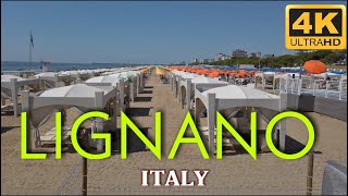 Lignano Beach Italy 4k UHD