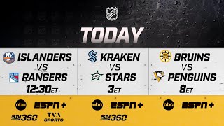 Watch Saturday TRIPLEHEADER on ABC! | 2024 NHL Playoffs Begin April 20