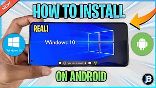 HOW TO INSTALL WINDOWS 10 ON ANDROID (2023)