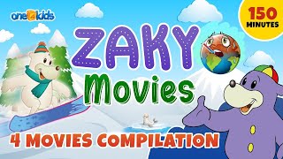 Zaky & Friends Movies Compilation | 150 Minutes | 4 Islamic Kids Movies