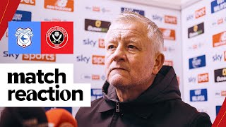 Chris Wilder | Cardiff City 0-2 Sheffield United | Post Match Reaction