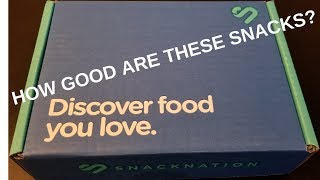 March 2019 Snack Nation Snack Box Unboxing - How many snacks did we get?