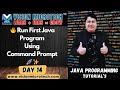 🔥 Run First Java Program Using Command Prompt 🚀 ✨