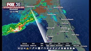Tornado Warning issued for Brevard County