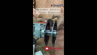 #shorts | grinder double blade adapter | wall cutter | concrete cutter | wall groove cutter |