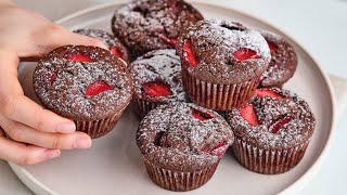 Soft and fluffy MUFFINS in 5 minutes! Super tasty and disappears in no time!