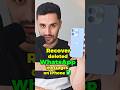 Recover Deleted WhatsApp Messages on iPhone 📲 (from iCloud)