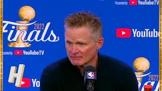 Steve Kerr Postgame Interview - Game 6 - Warriors vs Celtics | 2022 NBA Finals
