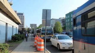 CT Transit Bus: D40LF [32R], NovaBus [31A] \u0026 Classic at US1 \u0026 Washington Blvd