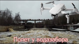 Полет у водозабора Тихвин  на дроне DJI mini 2